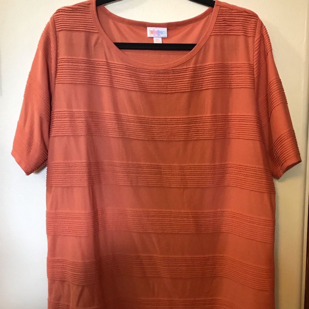 Orange lularoe gigi top